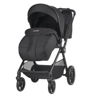 Carucior modular 3 in 1 Coccolle Lissia Anthracite + Scoica auto iSize Coccolle Knox Black - 1