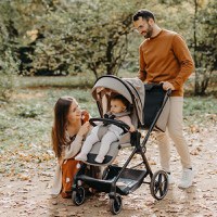 Carucior modular 3 in 1 Coccolle Lissia Anthracite + Scoica auto iSize Coccolle Knox Black - 8
