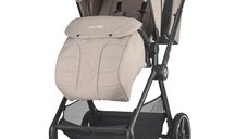 Carucior modular 3 in 1 Coccolle Lissia Butternut Beige + Scoica auto iSize Coccolle Knox Black