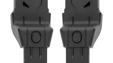 Carucior modular 3in1 KikkaBoo Darling Black 2024 - reversibil si usor de manevrat