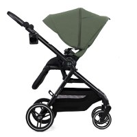 Carucior pentru copii 3 in 1 Kinderkraft Yoxi Mystic Green 0-22 kg, cadru din aluminiu, accesorii incluse - 3