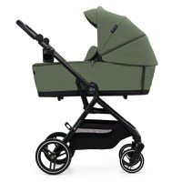 Carucior pentru copii 3 in 1 Kinderkraft Yoxi Mystic Green 0-22 kg, cadru din aluminiu, accesorii incluse - 6