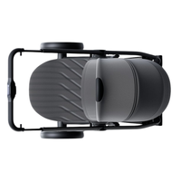 Carucior pentru copii Avionaut Sirius Grey 2 in 1 cu suspensie, maner telescopic, geanta, greutate admisa 22 kg - 7