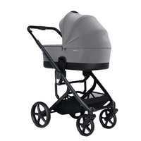 Carucior pentru copii Avionaut Sirius Grey 2 in 1 cu suspensie, maner telescopic, geanta, greutate admisa 22 kg - 10