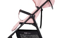 Carucior pentru copii Chipolino Blossom Powder Pink, spatar reglabil, bara de protectie, greutate admisa 22 kg