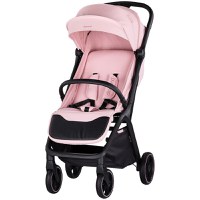 Carucior pentru copii Chipolino Diamond pink marshmallow, Cadru aluminiu, Spatar reglabil, suport picioare reglabil, Suspensii, greutate suportata 22 kg - 4