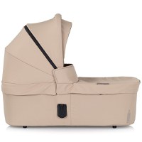 Carucior pentru copii Chipolino Encanto 3 in 1 tiramisu cu spatar reglabil, suspensii, bara detasabila, suport piciare ajustabil, maner reglabil si accesorii - 8