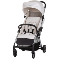 Carucior pentru copii Chipolino Illusion biscotta, Pliere automata, Spatar reglabil, bara de protectie detasabila, Suport picioare reglabil, greutate suportata 22 kg - 5