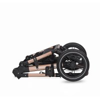 Carucior pentru copii Coccolle Melora Diamond Black 3 in 1 Transformabil, Reversibil, Cadru din aluminiu, Pliere compacta, Maner ajustabil, Spatar reglabil si Accesorii incluse - 3