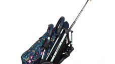Carucior pentru copii Cosatto Woosh Trail Wildling 0-25 kg, Sistem Troller, Material Ecologic, Suport pahar, Husa de ploaie