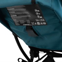 Carucior pentru copii, Kidnort Fjallrav Albastru, cu pliere compacta, suspensie integrala, spatar si viziera reglabile, pana la 22 kg, accesorii incluse, suport pentru pahar, husa transport - 2