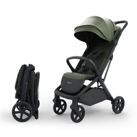 Carucior pentru copii Kinderkraft Nubi 3 Mystic Green autopliabil, cadru din aluminiu, greutate admisa 22 kg, accesorii incluse - 12