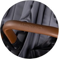 Carucior pentru gemeni Chipolino Twinity Cloud, cadru din aluminiu, suspensii, huse picioare, suport pahar, gentuta - 2