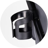 Carucior pentru gemeni Chipolino Twinity Cloud, cadru din aluminiu, suspensii, huse picioare, suport pahar, gentuta - 4