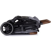 Carucior pentru gemeni Chipolino Twinity Cloud, cadru din aluminiu, suspensii, huse picioare, suport pahar, gentuta - 9