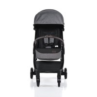 Carucior sport Cangaroo pana la 22kg cadru din aluminiu cu pliere compacta Autofold,spatar reglabil pana la pozitie de somn,roti EVA detasabile si husa de picioare inclusa Easy Fold Gri - 10