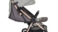 Carucior sport de la nastere 0-22kg cu pliere automata Moni Berlin Grey
