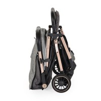 Carucior sport de la nastere 0-22kg cu pliere automata Moni Berlin Grey - 2