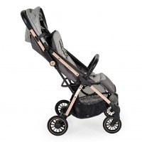 Carucior sport de la nastere 0-22kg cu pliere automata Moni Berlin Grey - 5