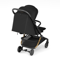 Carucior sport KinderKraft Pilot 2 cu pliere compacta Midnight Black - 2