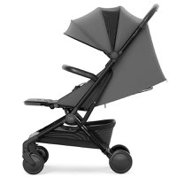 Carucior sport KinderKraft Pilot 2 cu pliere compacta Platinum Gray - 7