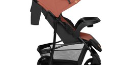 Carucior sport Lionelo Emma Plus Cu tavita, 2 Suporturi pentru pahar, Geanta accesorii, Standard de siguranta EN1888-1 roz