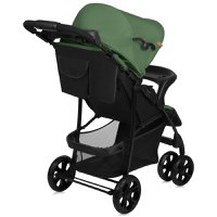 Carucior sport Lionelo Emma Plus Cu tavita, 2 Suporturi pentru pahar, Geanta accesorii, Standard de siguranta EN1888-1 verde - 5