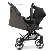 Carucior sport pentru copii ABC Design Ping 2 Trekking Cloud, roti eva, greutate admisa 22 kg - 7