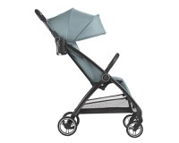 Carucior sport pentru copii KikkaBoo Joy MintBlue,Cadru din aluminiu,Sistem automat de pliere One Touch,Roti pivotante cu suspensii,Spatar si suport picioare reglabile,Capotina,recomandat de la nastere pana la 22kg - 6