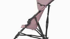 Carucior sport pentru copii Lorelli Vaya Rose, ultra light, manere ergonomice, roti spate cu frana sincronizata, greutate admisa 22 kg, varsta 6 luni+