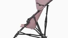 Carucior sport pentru copii Lorelli Vaya Rose, ultra light, manere ergonomice, roti spate cu frana sincronizata, greutate admisa 22 kg, varsta 6 luni+