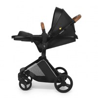 Carucior transformabil 2 in 1 Nasjo Onyx Skiddou Negru - 5