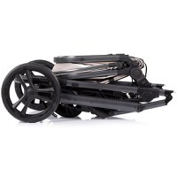 Carucior transformabil 2 in 1 pentru copii Chipolino Amore Latte cu suspensii, sezut reversibil, accesorii, greutate suportata 22 kg - 9