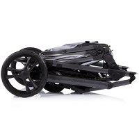 Carucior transformabil 2 in 1 pentru copii Chipolino Amore Platinum cu suspensii, sezut reversibil, accesorii, greutate suportata 22 kg - 10