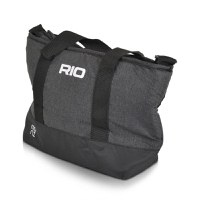 Carucior transformabil 2in1 Moni Rio Black pana la 22 kg,Cadru din aluminiu,Spatar reglabil,Scaun reversibil,Roti din spuma EVA pivotante cu amortizor si rulment,Baldachin,cu Husa picioare,Geanta,Plasa insecte,Suport pahar - 7