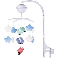 Carusel muzical pentru patut cu proiector Chipolino Cars - 5