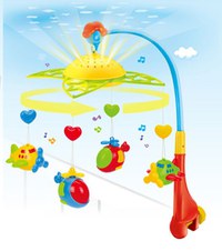 Carusel muzical universal cu lumini Fairyland Plane - 1