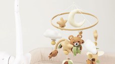 Carusel pentru patut cu suport de prindere Neno Pico