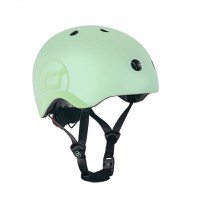 Casca de protectie pentru copii cu sistem de reglare magnetic cu led Scoot  Ride Kiwi S-M 3 ani+ - 5