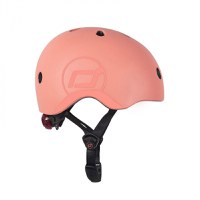 Casca de protectie pentru copii cu sistem de reglare magnetic cu led Scoot  Ride Peach S-M 3 ani+ - 5