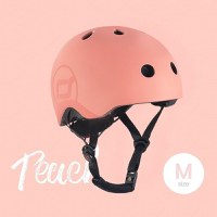 Casca de protectie pentru copii cu sistem de reglare magnetic cu led Scoot  Ride Peach S-M 3 ani+ - 7