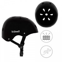 Casca de protectie pentru copii Kidwell ORIX II marimea S 48-52 cm Black - 5