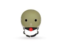 Casca de protectie pentru copii, sistem de reglare magnetic cu led, XXS-S, 45-51 cm, 1 an+, Olive, Scoot Ride - 3