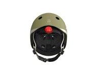 Casca de protectie pentru copii, sistem de reglare magnetic cu led, XXS-S, 45-51 cm, 1 an+, Olive, Scoot Ride - 5