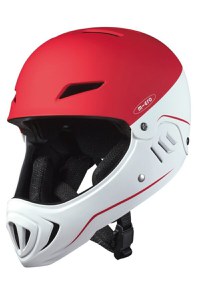 Casca Racing WhiteRed reglabila, orificii de ventilare, varsta 3-8 ani - 4