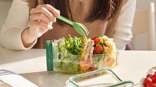 Caserola alimentara cu capac etans, reutilizabila, fara BPA 1l