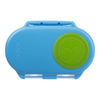 Caserola compartimentata Snackbox B.Box albastru cu verde - 8