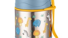 Caserola din inox Nava We care Animal Blue 350 ml