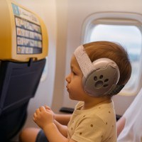 Casti antifonice pentru copii Zazu Kids Earmuffs Bej - 2