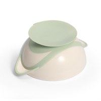 Castron cu ventuza si lingura Baby Ono Verde deschis - 4